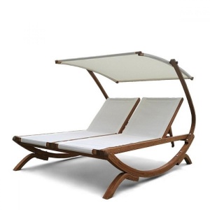 Шезлонг-лежак Мальта AFM-510C White