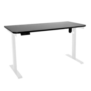 Стол с регулировкой высоты электрический LuxAlto LA-T33-E6 белый/черный ЛДСП 120*70*2.5