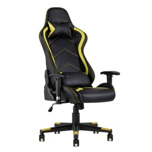 Кресло игровое TopChairs Cayenne желтое