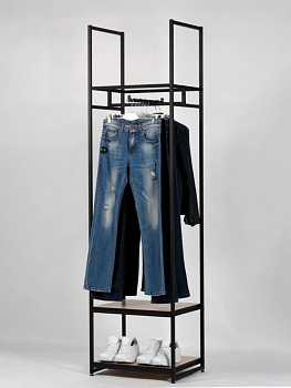 Стеллаж для одежды A2260-06-ЧДС 220х60х45