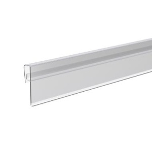 Ценникодержатель KEL39 прозрачный, 1000 мм