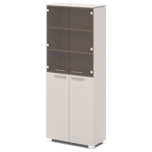 Шкаф для документов высокий широкий G-672 Грандеза - Grandeza (Великолепие)цвет Бежевый песок