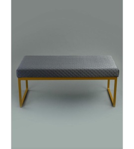 Банкетка Марсей 95-44 (темно-серый/золото)