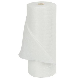 Салфетка одноразовая белая в рулоне 100 шт. 30х40 см. спанлейс, 40 г/м2, ЧИСТОВЬЕ, ш/, 601-795