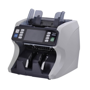 Счетчик банкнот с детектором подлинности MERTECH C-120 DOUBLE CIS MG touch screen