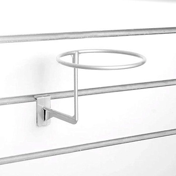 FP118 Крючок для шляп, d=130мм, белый