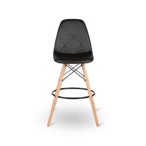 Cтул Eames DSW ECO Барный Черный