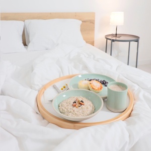 Блюдо малое STONE CLAY, керамика, светло-зеленый, d19*2,2см