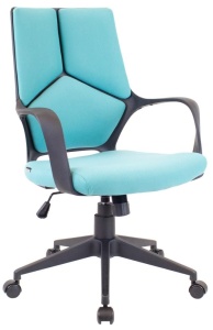Операторское кресло Everprof Trio Black LB T Ткань Бирюзовый