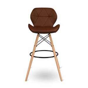 Cтул Eames DSWButterfly Барный Коричневый