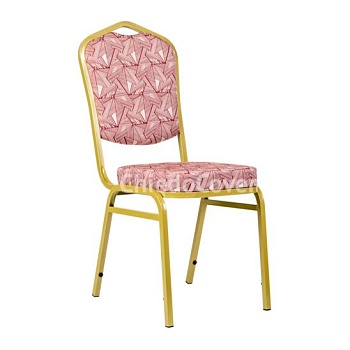 Стул Хит 20мм - золото, Старт красный