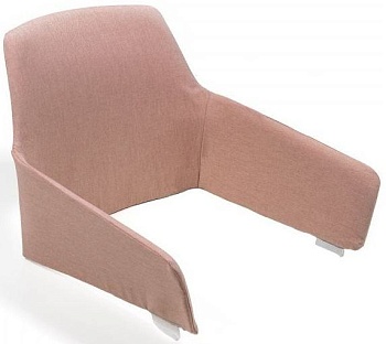 Вставка для кресла мягкая Net Relax розовый