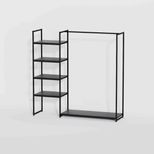 Стеллаж в стиле Loft КЧ-1702 для одежды