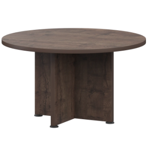 Стол для переговоров круглый Приоритет К-964 Дуб апрель