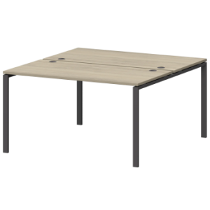 Бенч двойной на металлокаркасе Смарт СМС2-П-12К.149.Пр25 Кронберг/Антрацит