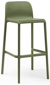 Стул пластиковый барный Faro агава