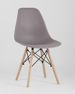 Стул Eames Style DSW темно-серый x4 (разборный каркас)