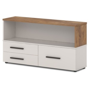 Тумба приставная T-238л/пр Лавана - Lavana цвет Таксония медовая и Бежевый песок