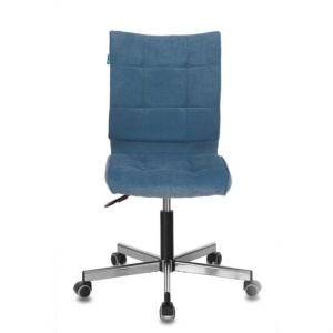 Кресло CH-330M без подлокотников, голубой вельвет