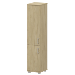 Стеллаж высокий узкий закрытый Аргентум "НТ-540;НТ-600;НТ-601" Баттл Рок