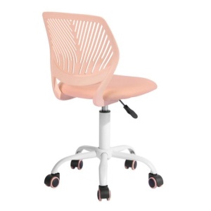 Кресло компьютерное детское Анна, розовый
