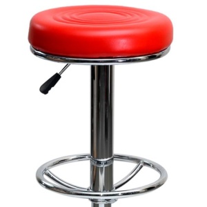 Барный стул Camp красная кожа цена 4 358.50 ₽ Барный стул Camp красная кожа