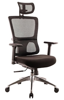 Эргономичное кресло Everprof Everest S Сетка Черный