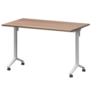 Стол мобильный складной Моби МБ22-120.70 Темный шимо/Белый