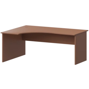 Стол эргономичный левый Арго А-201.ЛВ Терракота