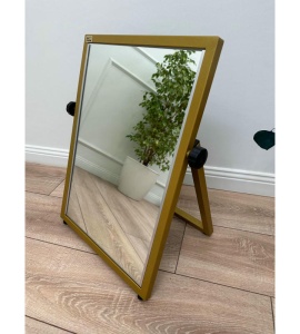 Зеркало напольное обувное (золото) цена 2 500 ₽ Зеркало напольное обувное (золото)