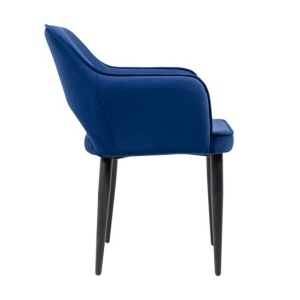 Стул Роза лайт, велюр Velutto 26, ножки металл