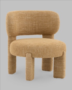 Кресло лаунж Fani горчичный