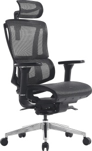 Эргономичное кресло Everprof Mega (Мега) Сетка Черный