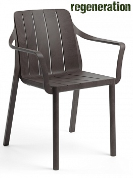 Кресло пластиковое Tiberina терра