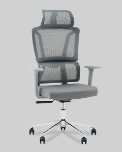 Кресло офисное TopChairs Forward серый