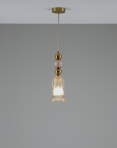 Светильник подвесной Moderli V10907-P Glassy