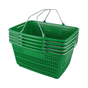 PL-210 \ Корзина пластиковая, 30 л (без пластика на ручках)