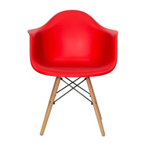 Стул Eames DAW красный