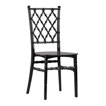 Стул Диамант пластиковый, черный