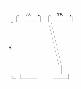 Стойка для зонтов Mia, хром, хром