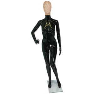FA-1B-TF-7S-metal head Манекен женский глянцевый