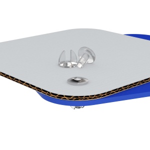 Винт и гайка пластиковый с ушками VIKING SCREW S-12, цвет прозрачный цена 2 ₽ Винт и гайка пластиковый с ушками VIKING SCREW S-12, цвет прозрачный