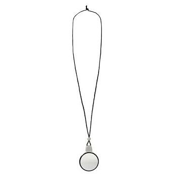 Лупа просмотровая нашейная STAFF, 4-х кратное увеличение, на шнурке, диаметр 50 мм, 455432