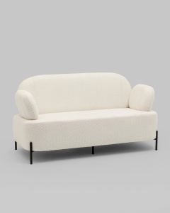 Диван Кэнди ткань букле белый