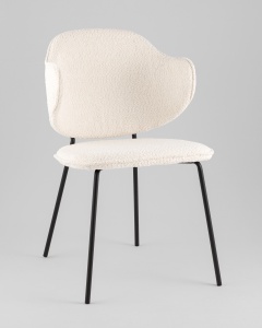 Стул Bellamy букле молочный