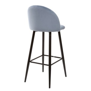 Барный стул MALIBU пудровый синий