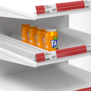 Рамка раздвижная EASYFACE 580 мм, цвет серый