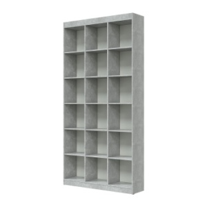 Стеллаж "СТАНДАРТ" №3A, Метрополитан Грей