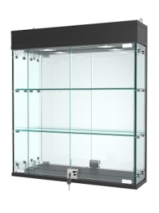 Витрина "АТРИУМ" настенная №1А-5, Черный