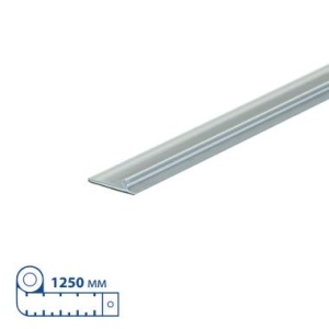 Т-профиль T-RAIL30 для крепления разделителей, длина 1250 мм с магнитным скотчем